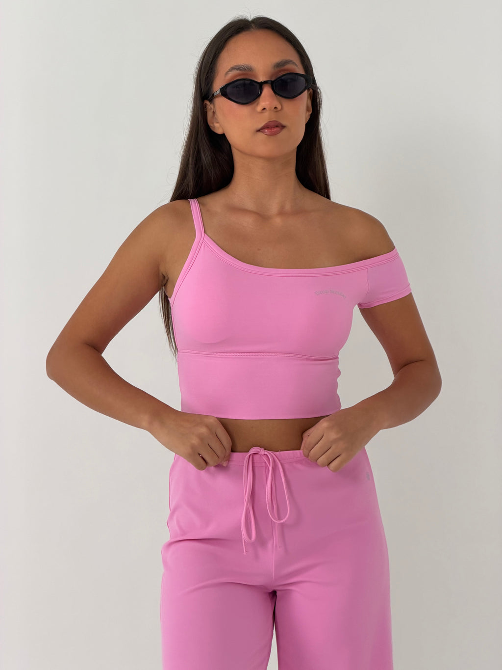 Muse Off Shoulder Pink