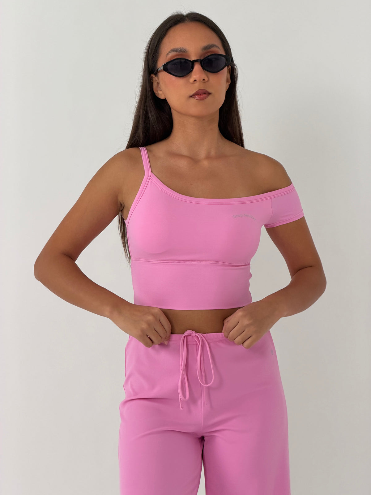 Muse Off Shoulder Pink
