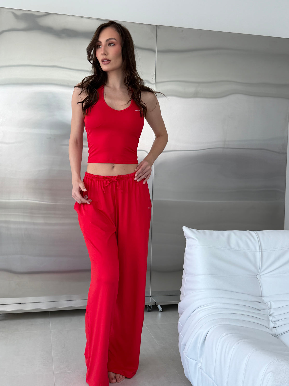 Kaia Set - Hot Red