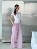 Relaxed Pants - Rose