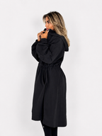 Long windbreaker Black