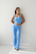 Azure Lace Trim Set