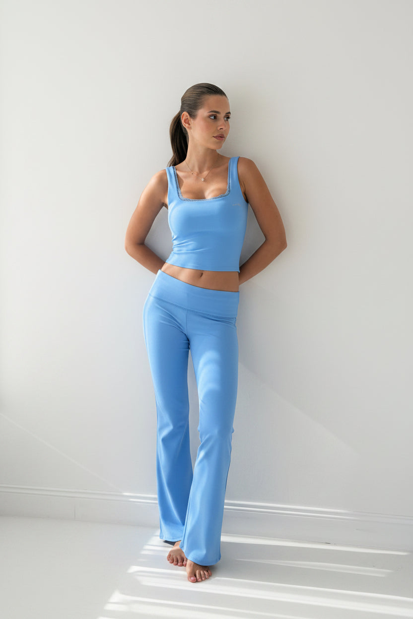 Azure Lace Trim Set