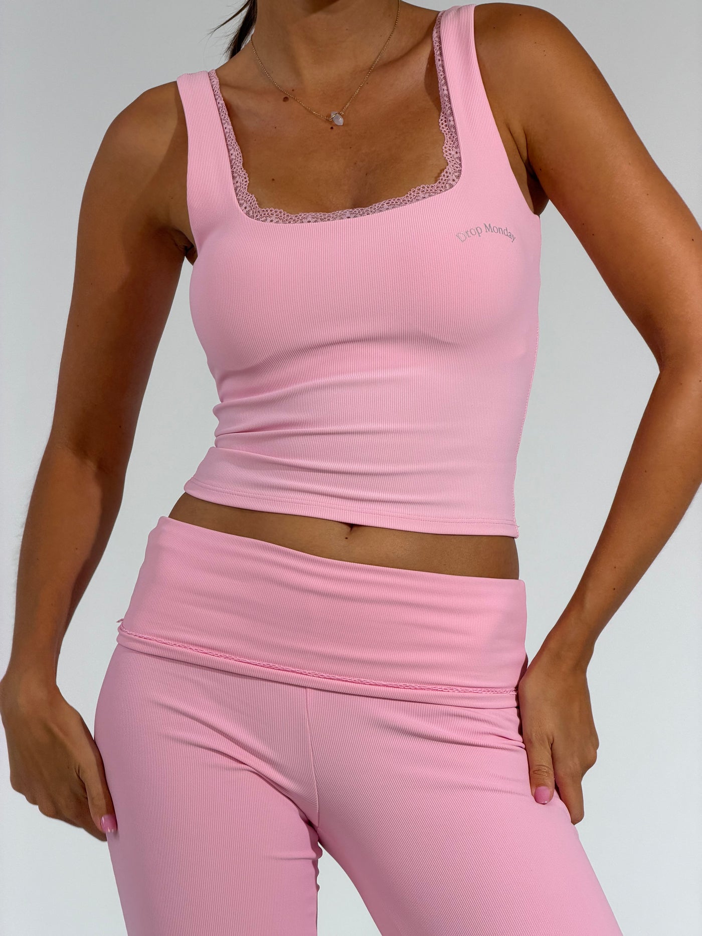 Bubblegum Lace Trim Set