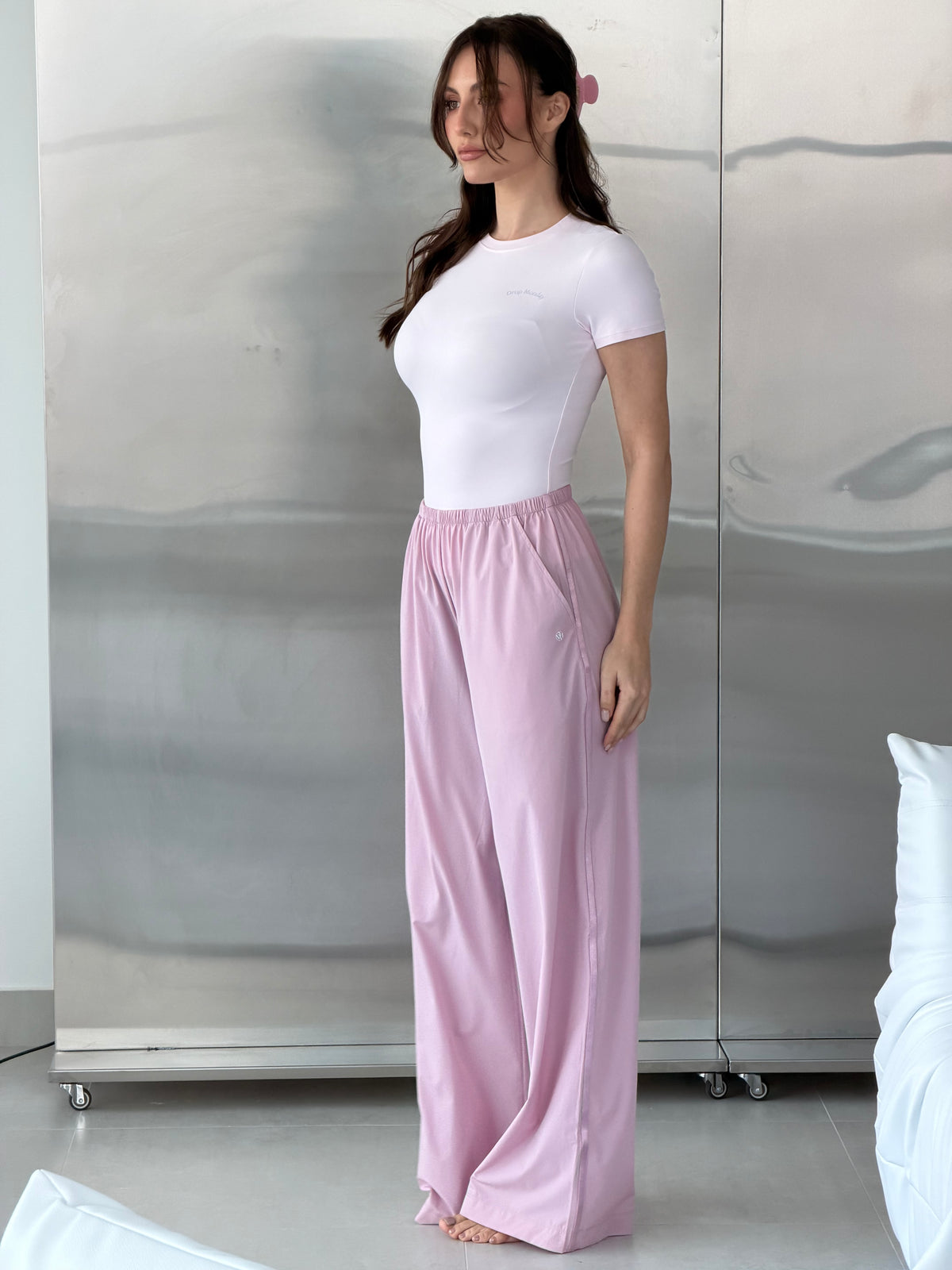 Relaxed Pants - Rose