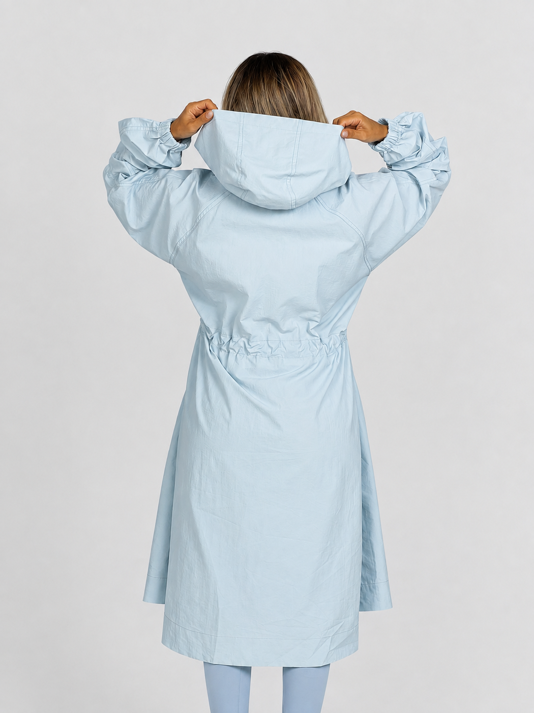 Long windbreaker Blue
