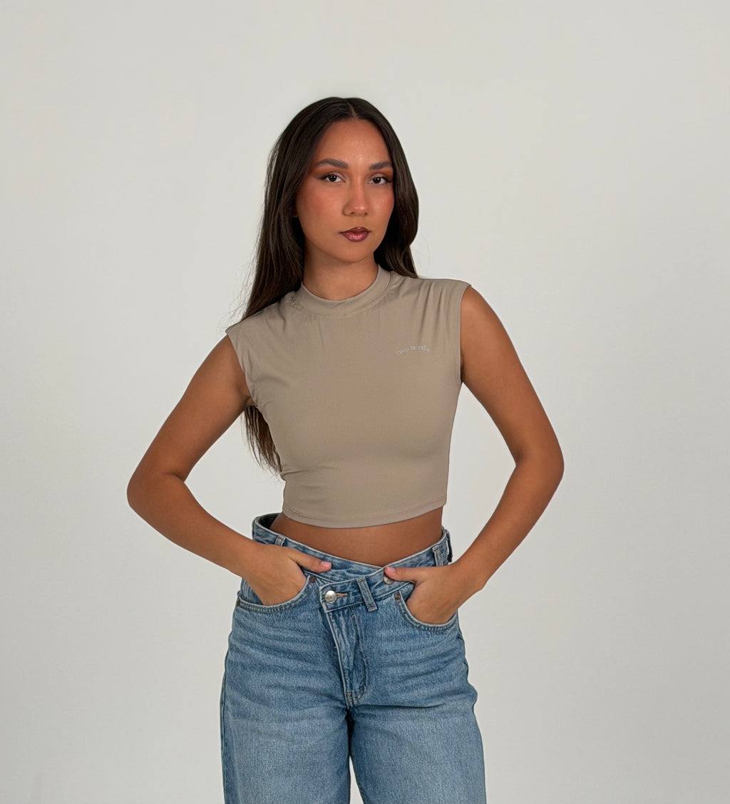 Cropped Power Top