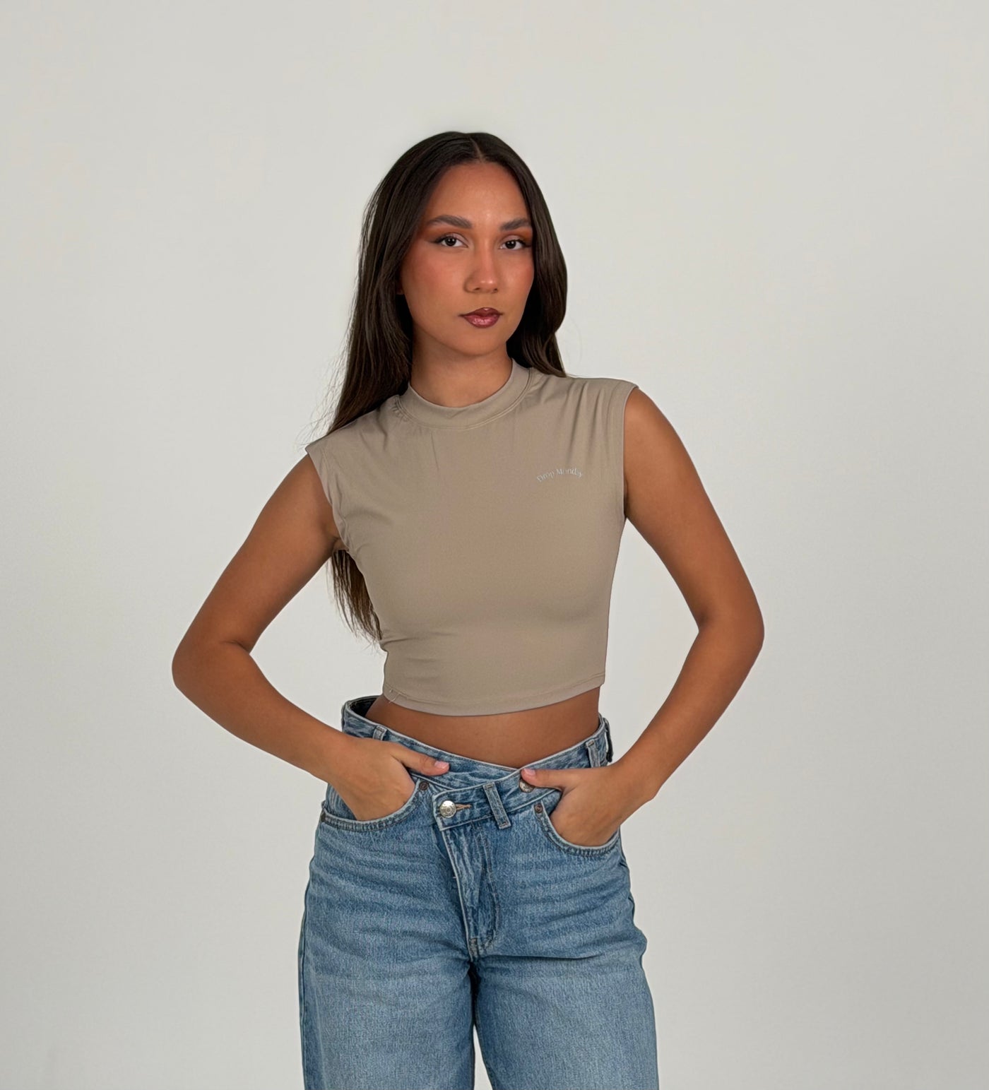 Cropped Power Top