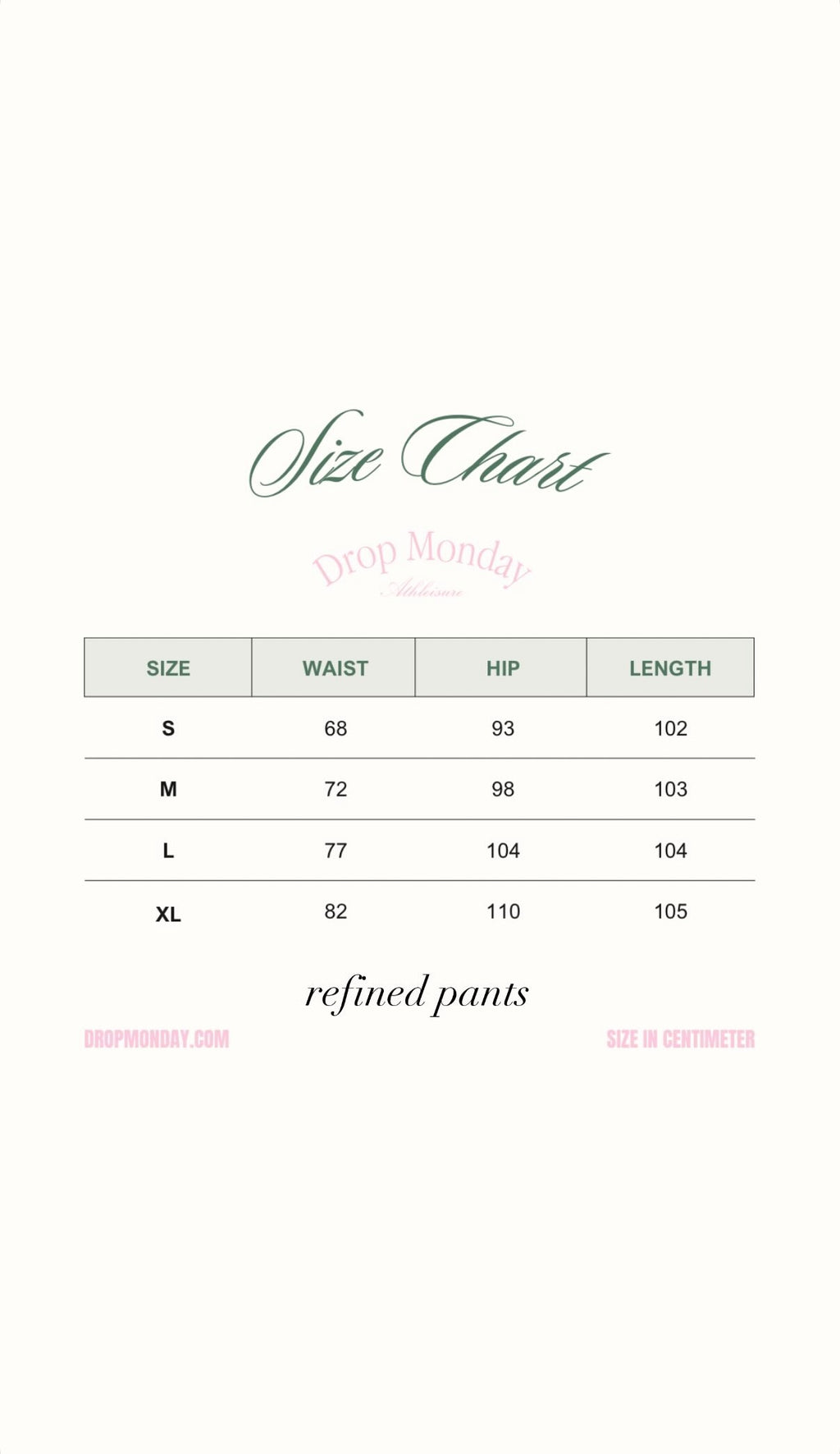 Refined pants black